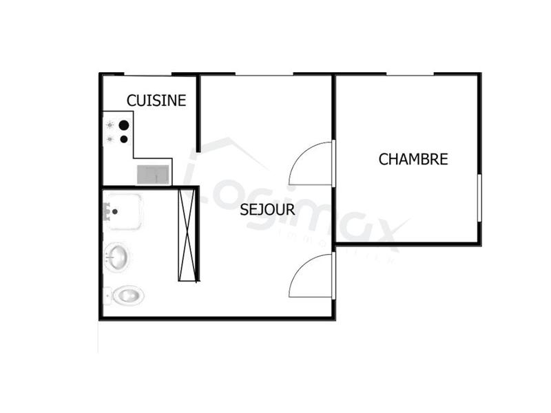 Appartement - 31 m² - 2 pièces