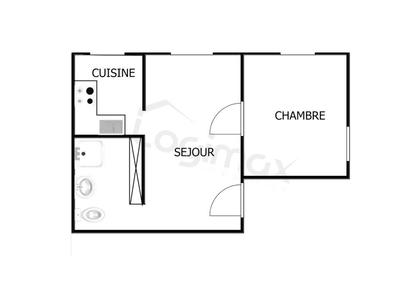 Appartement - 31 m² - 2 pièces