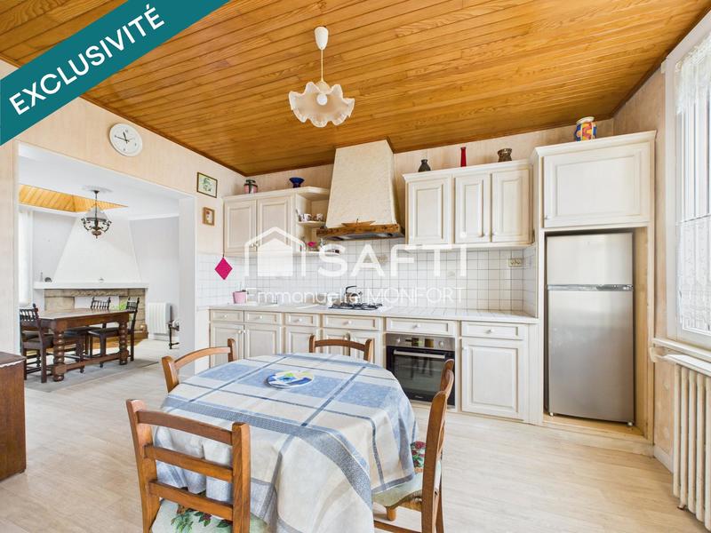 Maison - 89 m² - 5 pièces