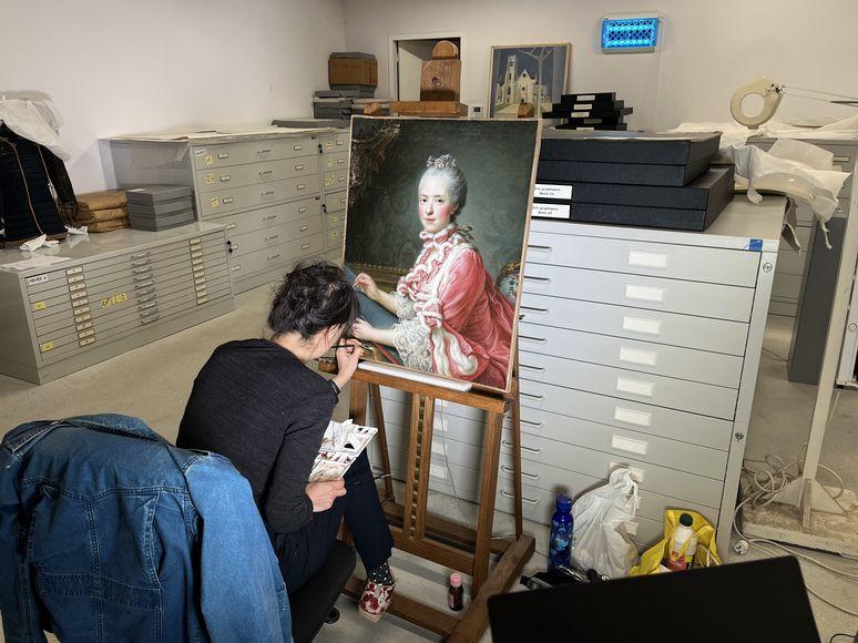 Conférence - la restauration des oeuvres du musée