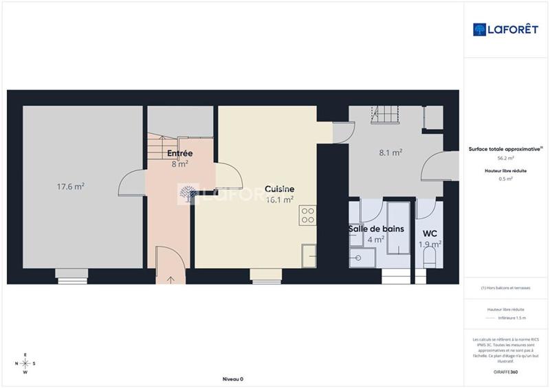 Maison - 90 m² - 4 pièces