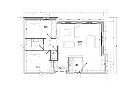 Maison - 78 m² - 3 pièces