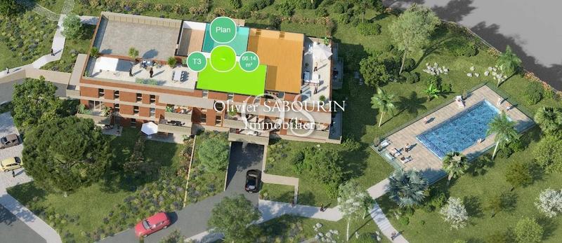 Appartement - 66 m² - 3 pièces