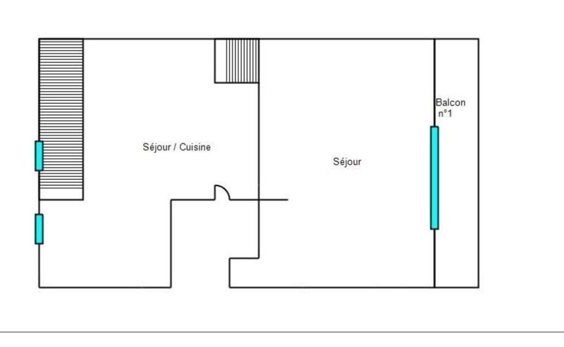 Appartement - 45 m² - 4 pièces