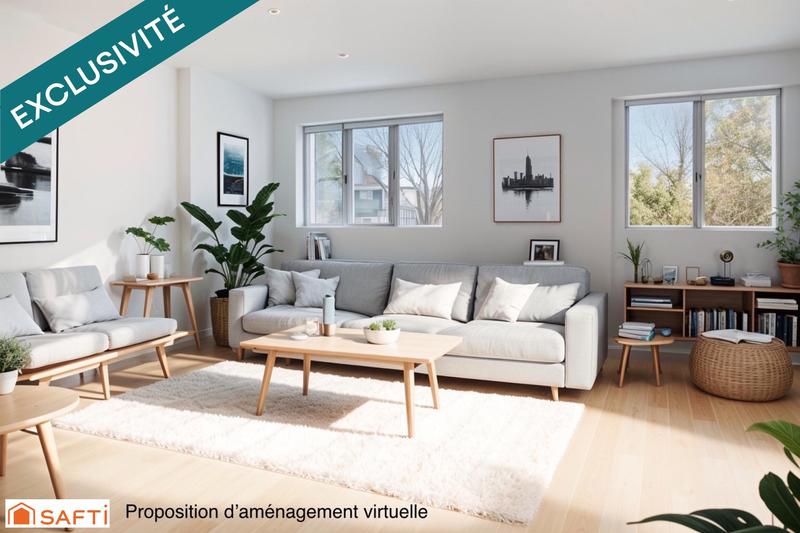 Appartement - 74 m² - 3 pièces