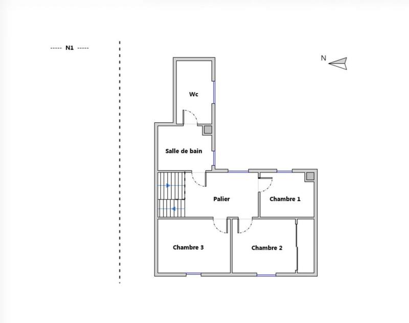 Maison de ville - 140 m² - 6 pièces