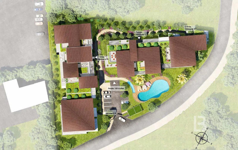 Appartement - 68 m² - 3 pièces