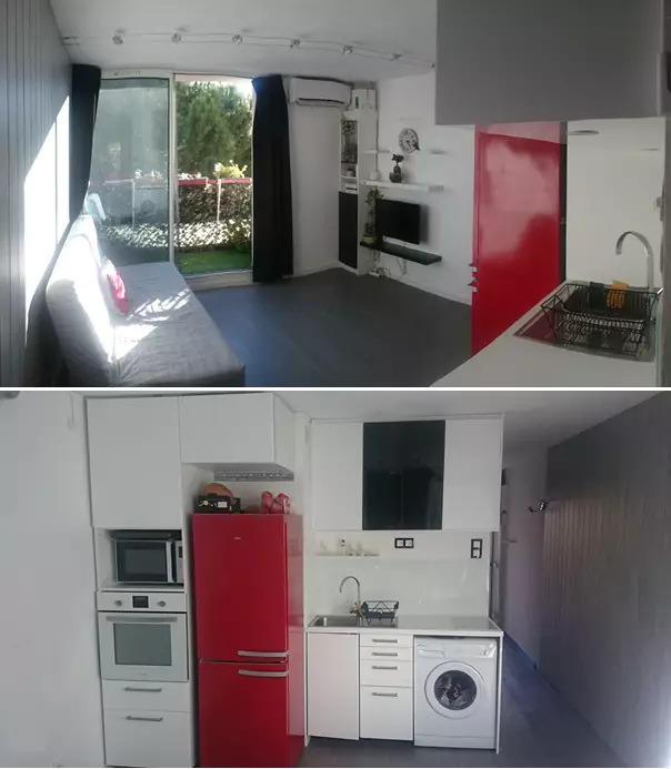 Appartement - 28 m² - 2 pièces