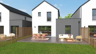 Maison - 89 m² - 5 pièces