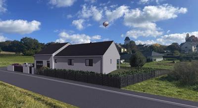 Terrain constructible - 1 239 m²