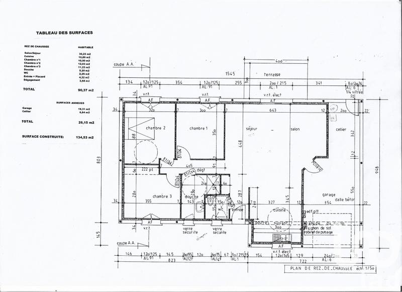 Maison - 91 m² - 4 pièces