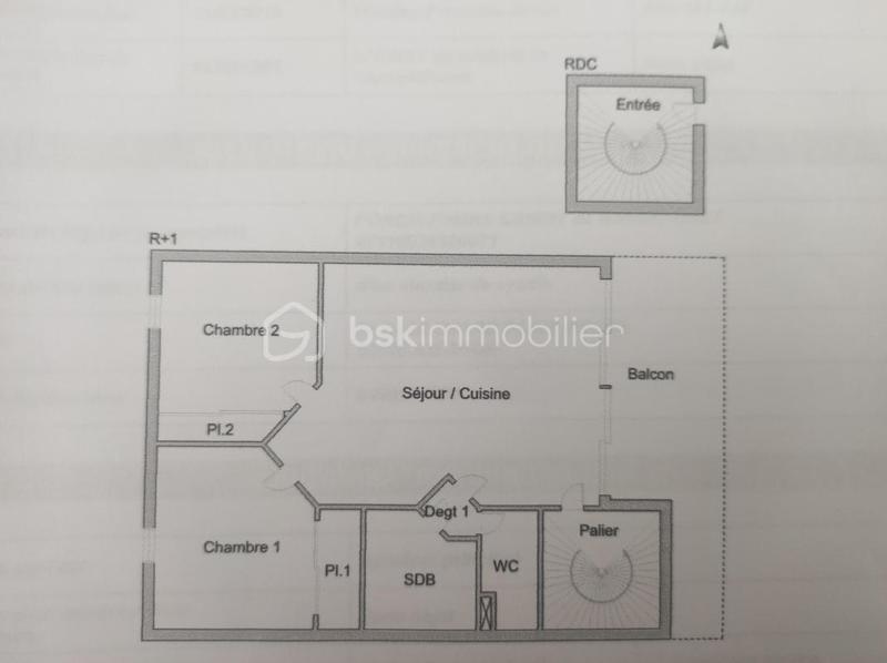 Appartement - 68 m² - 3 pièces