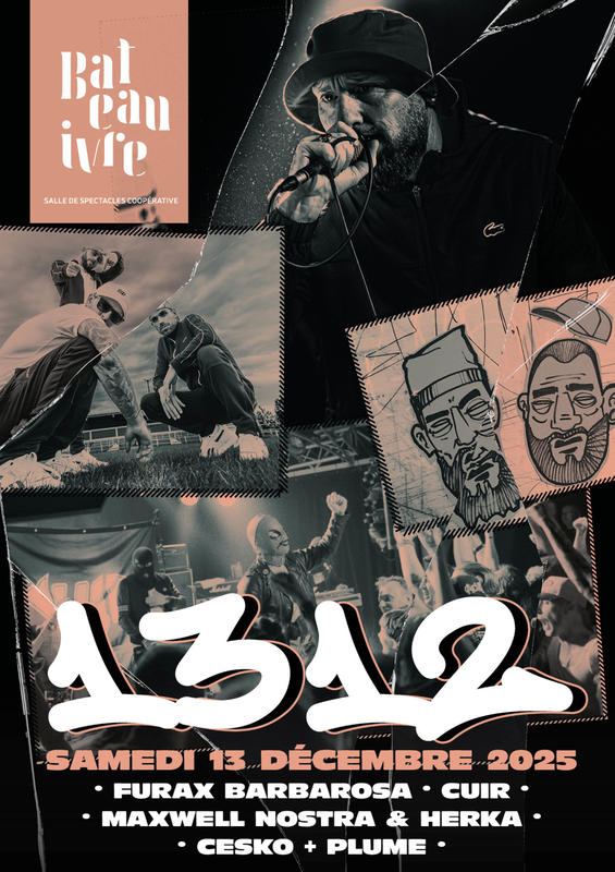 1312 Party • Furax Barbarosa + Cuir + Maxwell Nostar &amp; Herka + Cesko &amp; Plume