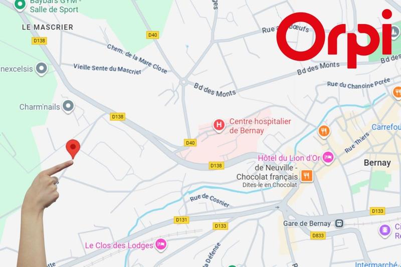 Terrain constructible - 1 200 m²