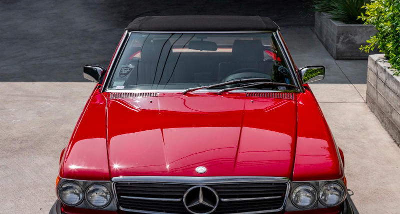 Mercedes Sl 380 380sl cab + hard top