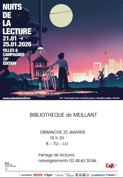 Nuit de la lecture : K-Tu-Lu