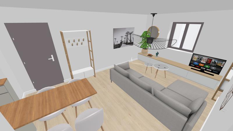 Appartement - 54 m² - 3 pièces