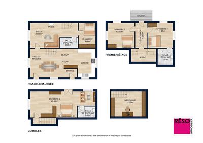 Maison - 160 m² - 5 pièces