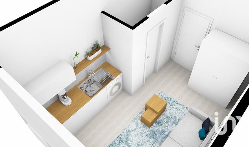 Appartement - 14 m² - 1 pièce