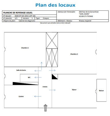 Appartement - 56 m² - 3 pièces