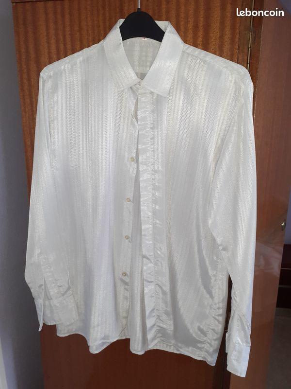 Lot 2 Chemises de Smoking Homme