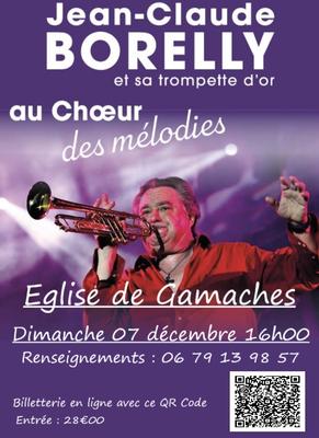 Jean-Claude Borelly et sa Trompette d'Or à Gamaches