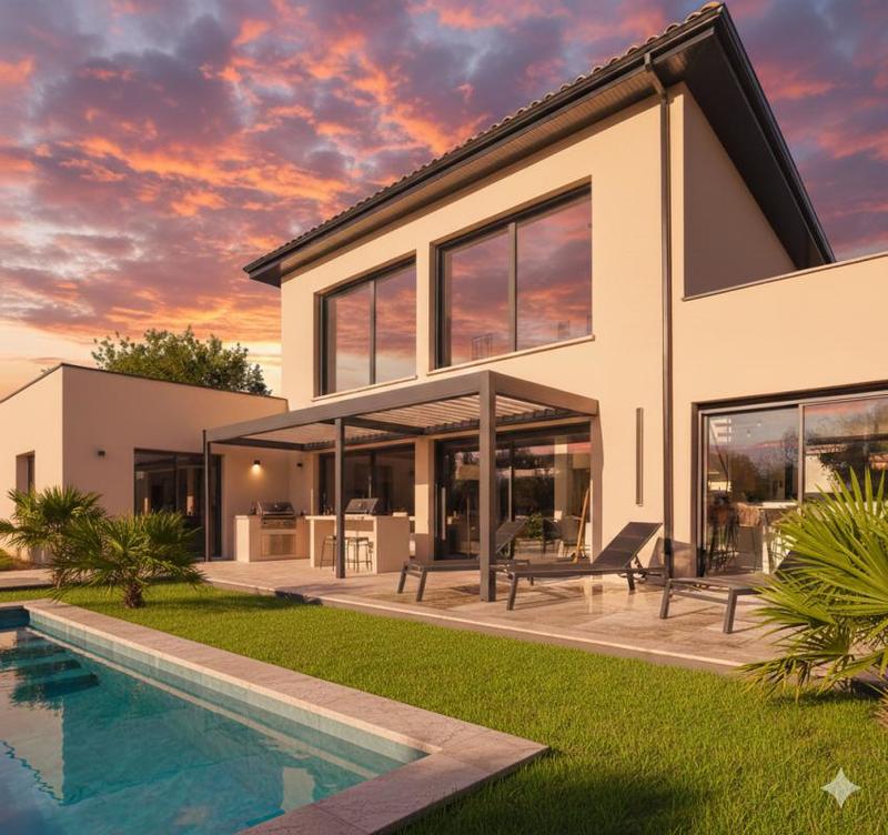 Maison - 180 m² - 7 pièces