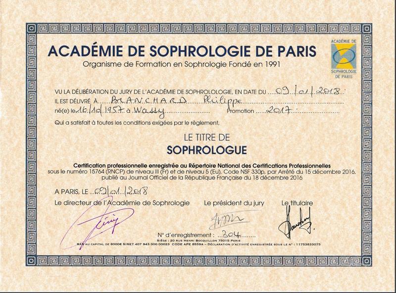 Sophrologue Philippe Blanchard