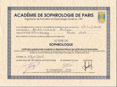 Sophrologue Philippe Blanchard