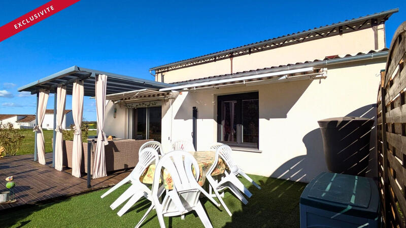 Maison - 115 m² - 3 pièces