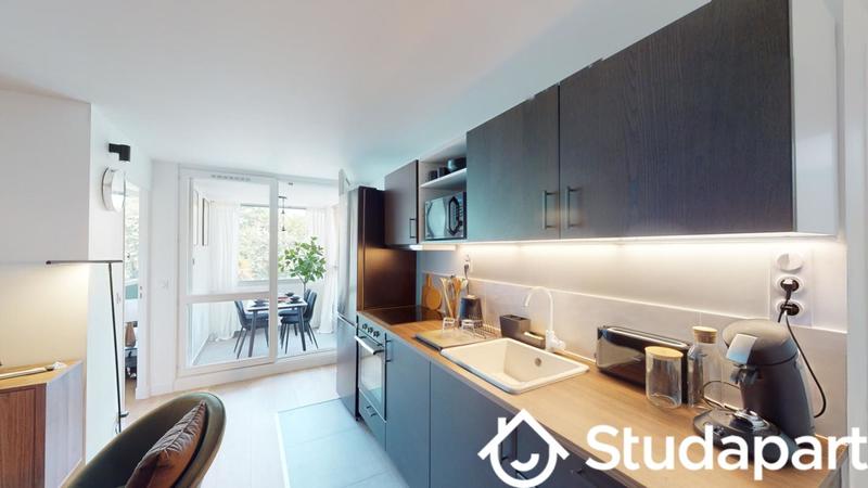 Chambre - 13 m² - 1 pièce