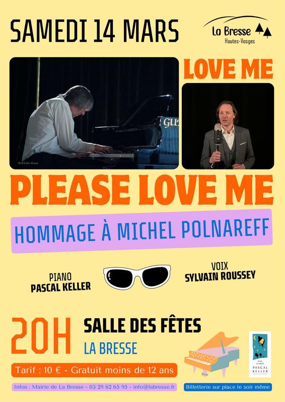 Concert piano/voix 'Hommage à Michel Polnareff'