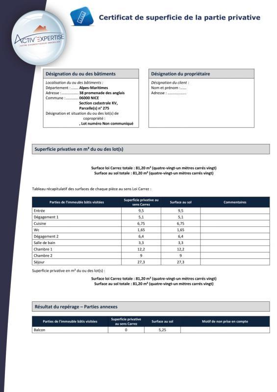 Appartement - 81 m² - 3 pièces