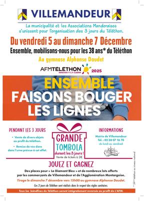 Organisation des 3 jours de Téléthon