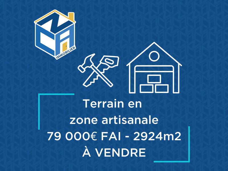 Terrain commercial - 2 924 m²