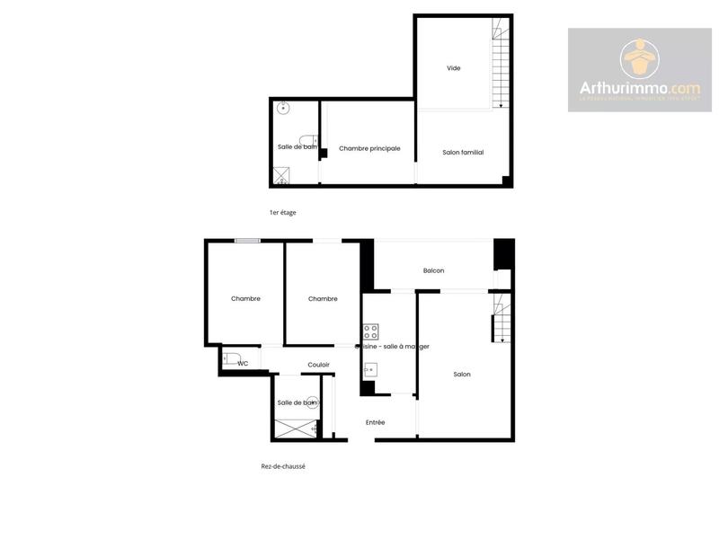 Appartement - 92 m² - 4 pièces