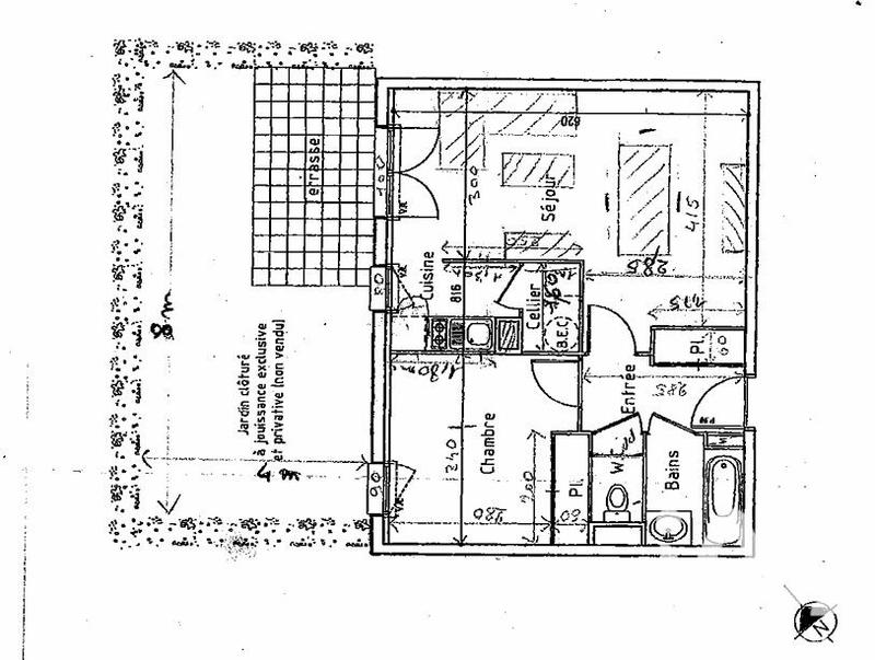 Appartement - 49 m² - 2 pièces
