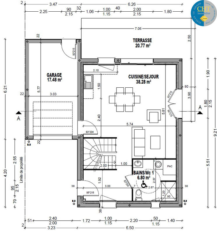 Maison - 83 m² - 4 pièces