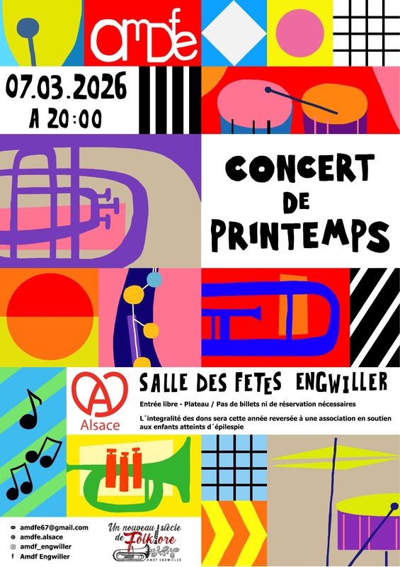 Concert de printemps de la Musique d'Engwiller