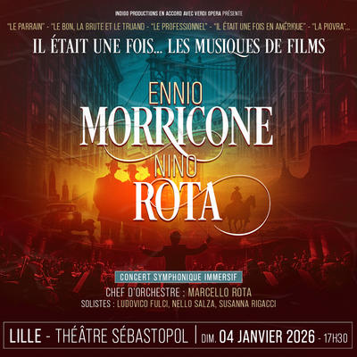 Il était une fois... Ennio Morricone et Nino Rota