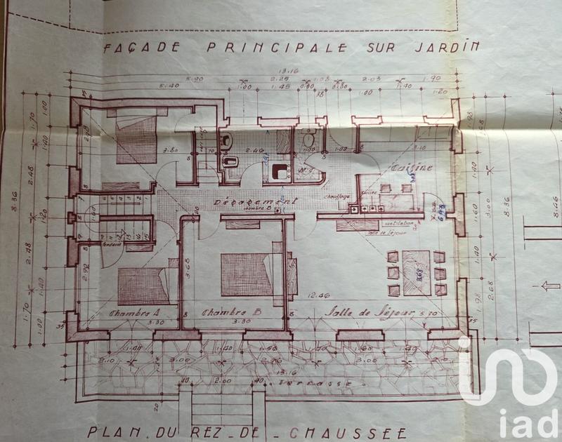 Maison - 124 m² - 5 pièces