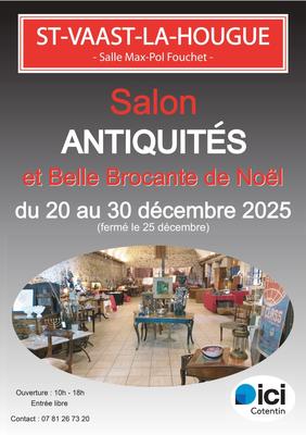 Salon antiquités et belle brocante de Noël