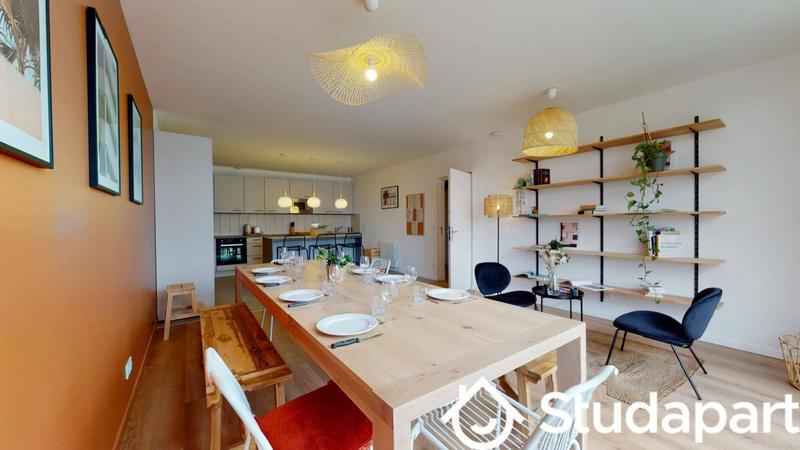 Chambre - 9 m² - 1 pièce