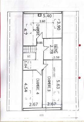 Maison - 120 m² - 6 pièces