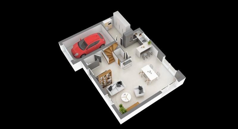 Maison - 115 m² - 5 pièces