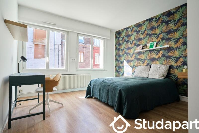 Chambre - 14 m² - 1 pièce