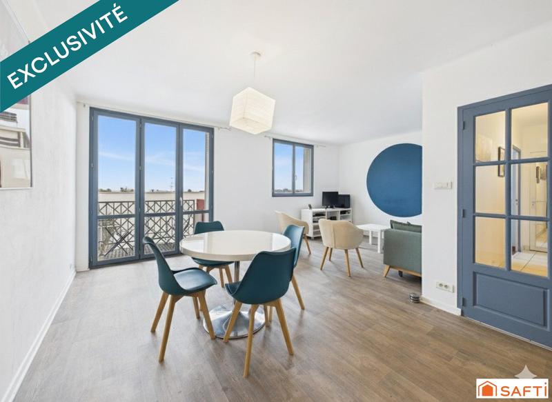 Appartement - 64 m² - 3 pièces