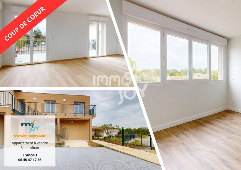 Appartement - 66 m² - 3 pièces