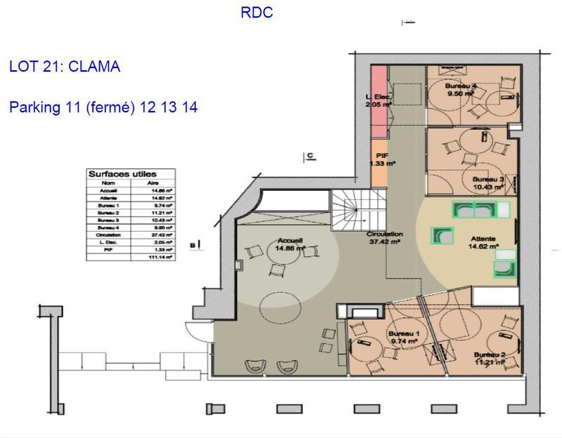 Local d'activités - 378 m² - 13 pièces