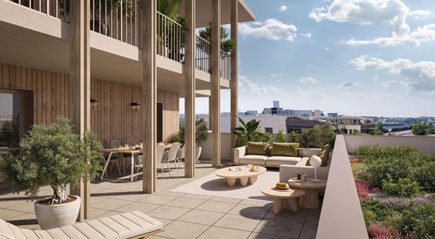 Appartement - 94 m² - 5 pièces